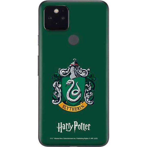 Wizarding World Harry Potter Slytherin House Crest Google Pixel 5 Skin